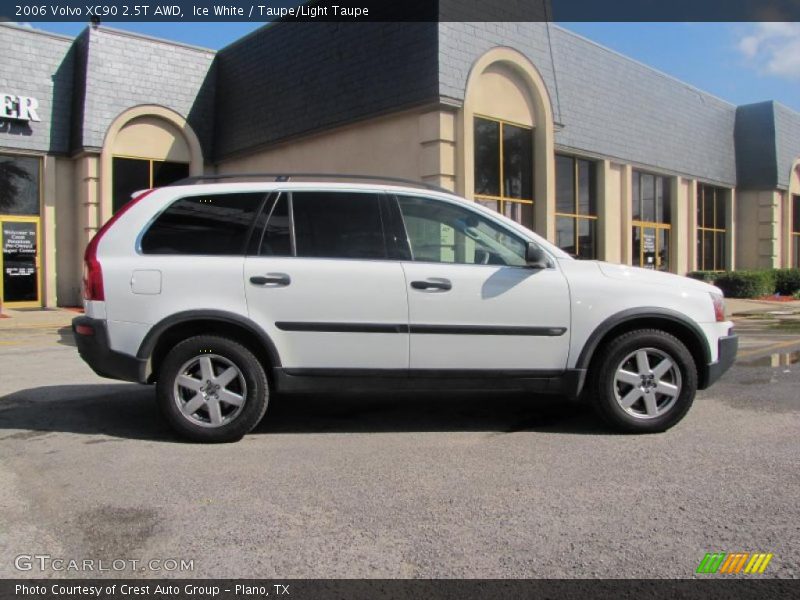 Ice White / Taupe/Light Taupe 2006 Volvo XC90 2.5T AWD