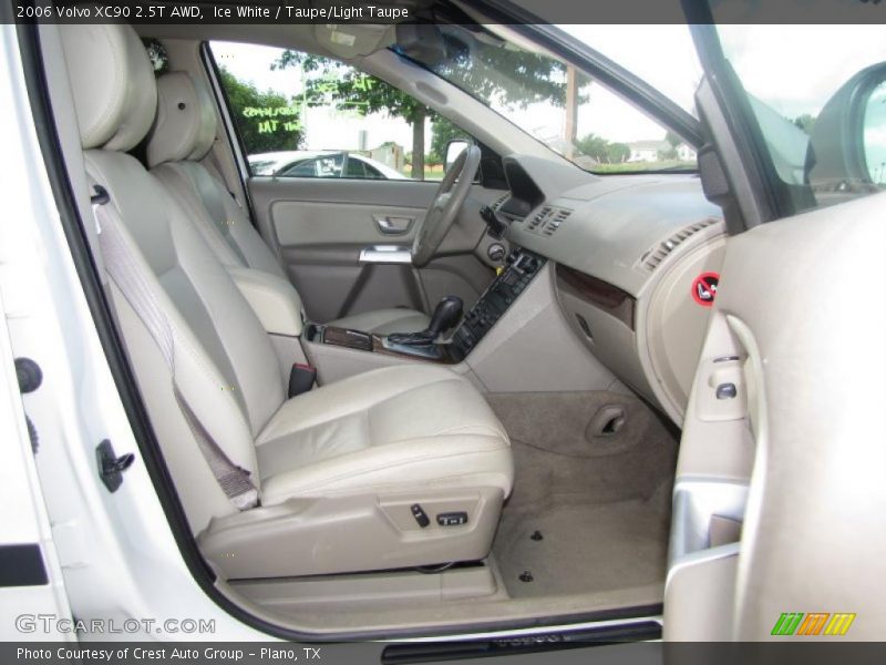 Ice White / Taupe/Light Taupe 2006 Volvo XC90 2.5T AWD