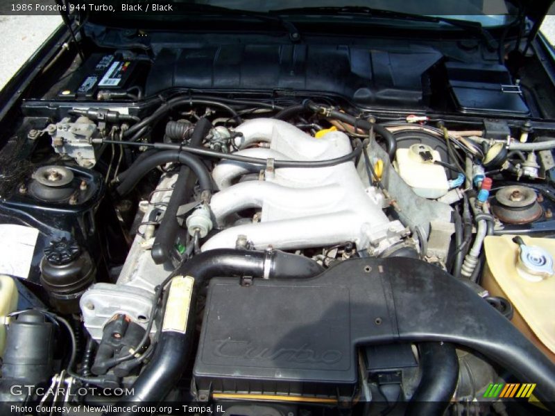 Black / Black 1986 Porsche 944 Turbo