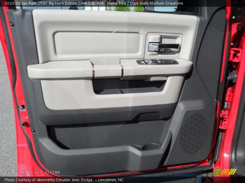Flame Red / Dark Slate/Medium Graystone 2010 Dodge Ram 2500 Big Horn Edition Crew Cab 4x4