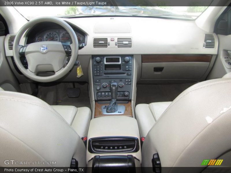Ice White / Taupe/Light Taupe 2006 Volvo XC90 2.5T AWD