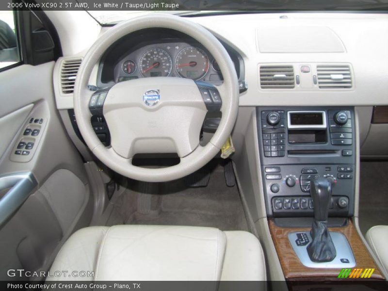 Ice White / Taupe/Light Taupe 2006 Volvo XC90 2.5T AWD