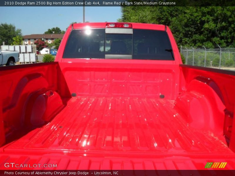 Flame Red / Dark Slate/Medium Graystone 2010 Dodge Ram 2500 Big Horn Edition Crew Cab 4x4