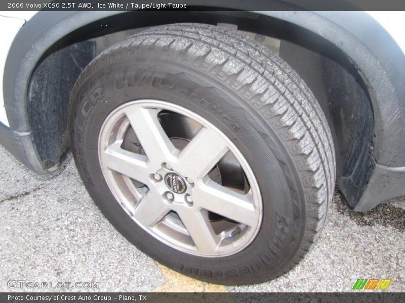 Ice White / Taupe/Light Taupe 2006 Volvo XC90 2.5T AWD