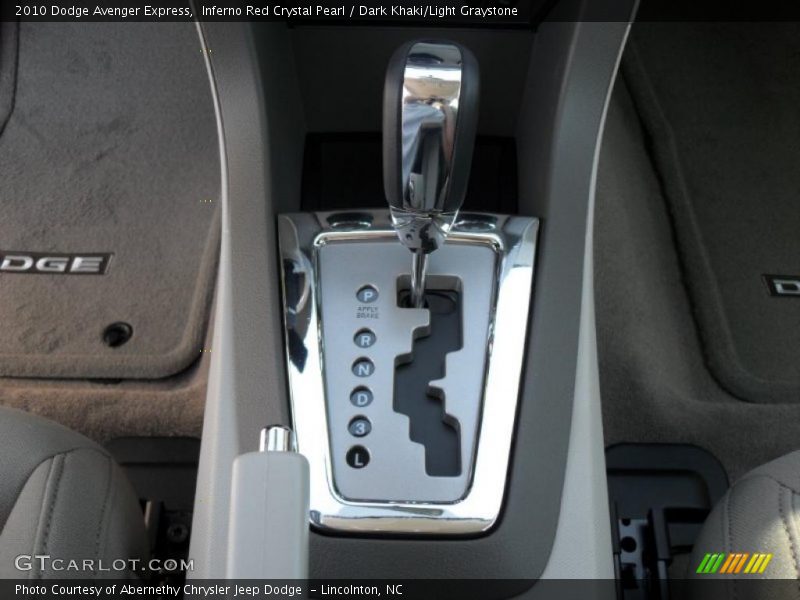 Inferno Red Crystal Pearl / Dark Khaki/Light Graystone 2010 Dodge Avenger Express