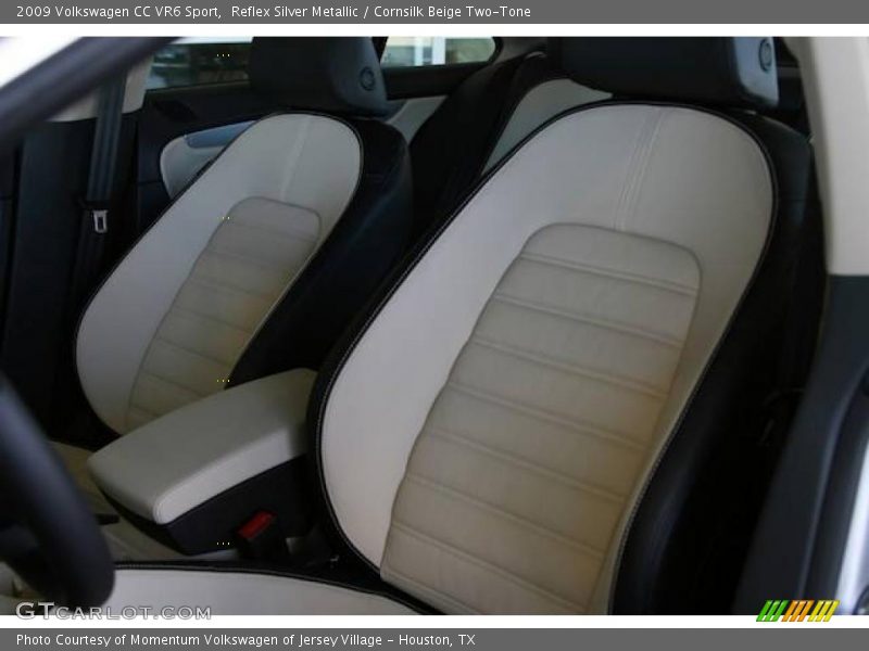 Reflex Silver Metallic / Cornsilk Beige Two-Tone 2009 Volkswagen CC VR6 Sport