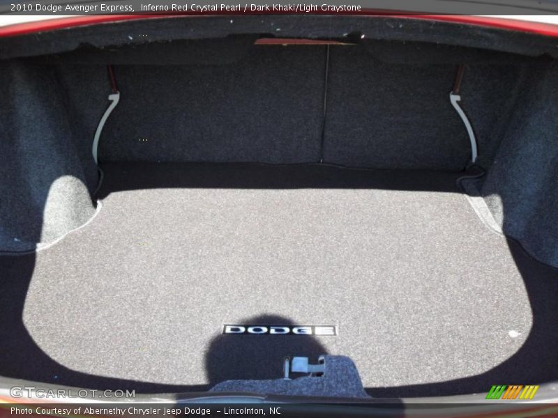 Inferno Red Crystal Pearl / Dark Khaki/Light Graystone 2010 Dodge Avenger Express