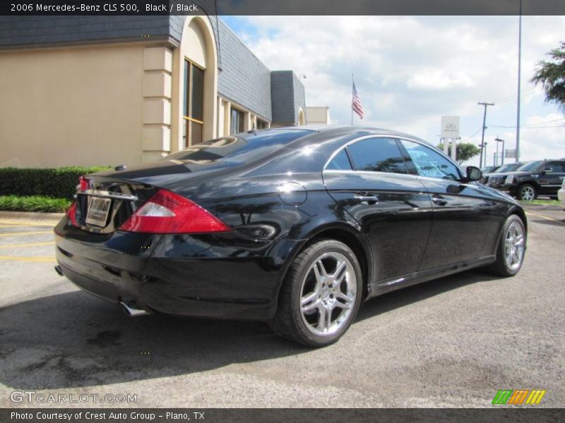 Black / Black 2006 Mercedes-Benz CLS 500