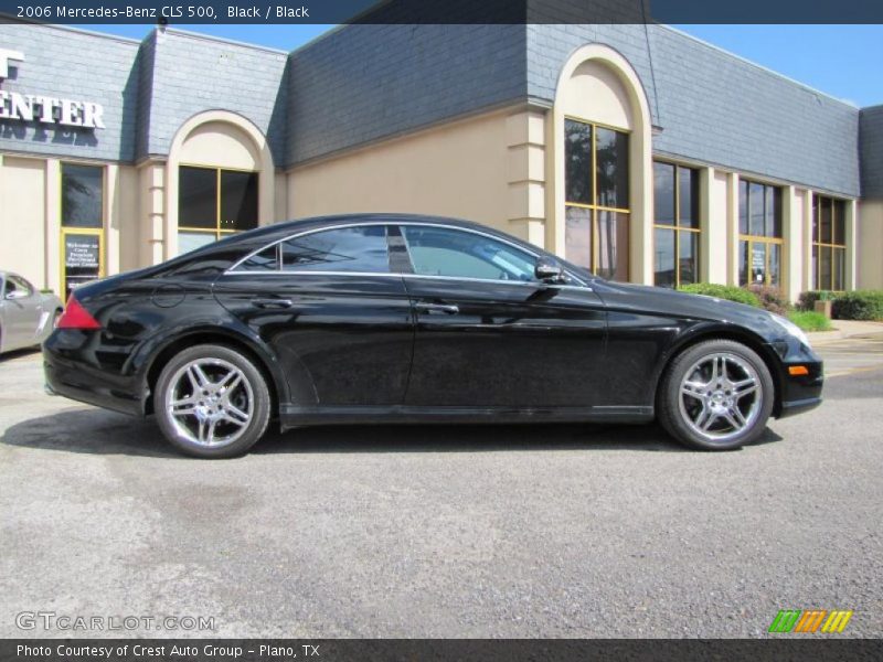 Black / Black 2006 Mercedes-Benz CLS 500