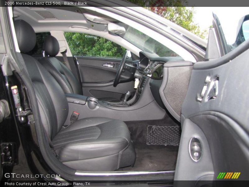 Black / Black 2006 Mercedes-Benz CLS 500