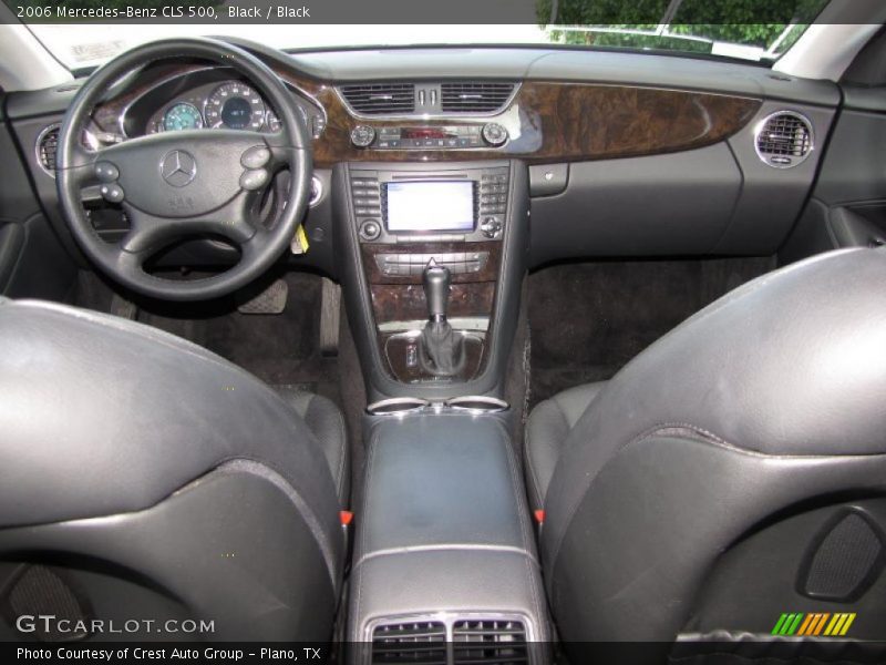 Black / Black 2006 Mercedes-Benz CLS 500