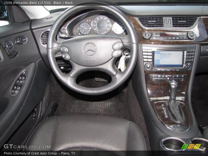 Black / Black 2006 Mercedes-Benz CLS 500