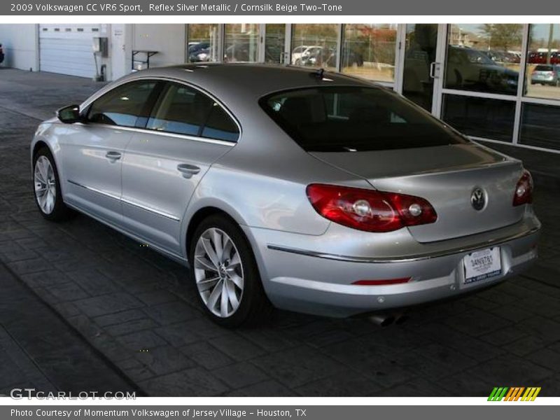 Reflex Silver Metallic / Cornsilk Beige Two-Tone 2009 Volkswagen CC VR6 Sport