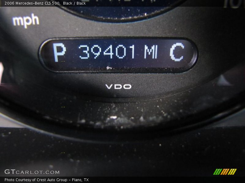Black / Black 2006 Mercedes-Benz CLS 500