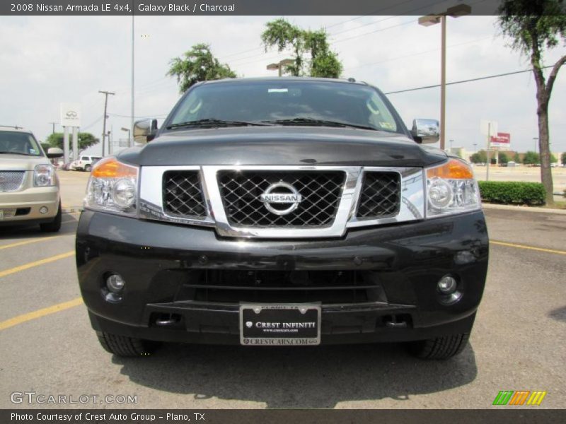 Galaxy Black / Charcoal 2008 Nissan Armada LE 4x4
