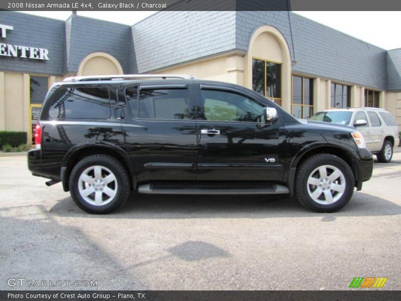 Galaxy Black / Charcoal 2008 Nissan Armada LE 4x4