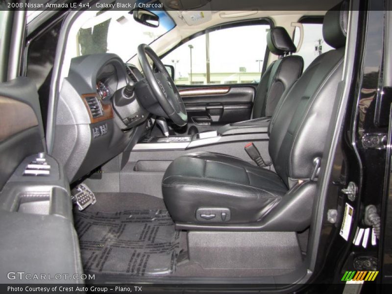 Galaxy Black / Charcoal 2008 Nissan Armada LE 4x4
