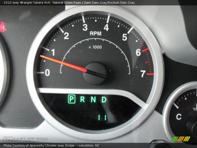Natural Green Pearl / Dark Slate Gray/Medium Slate Gray 2010 Jeep Wrangler Sahara 4x4