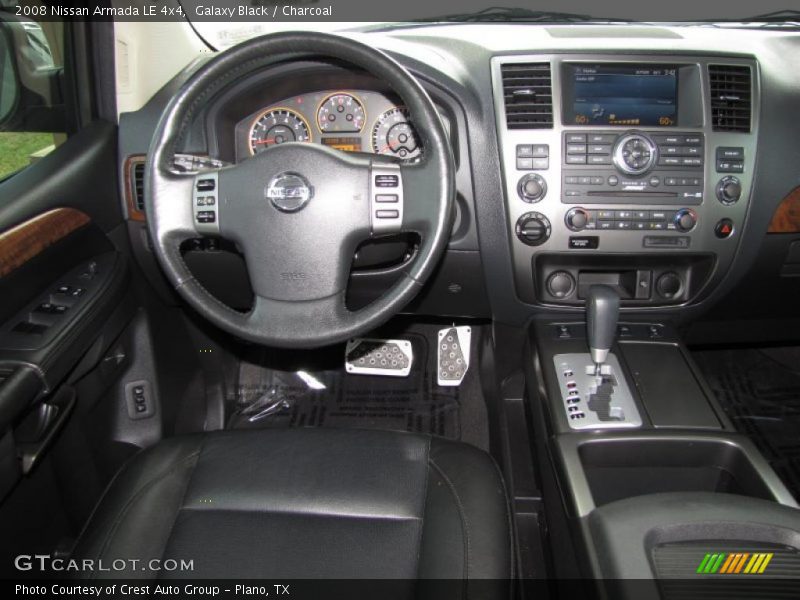 Galaxy Black / Charcoal 2008 Nissan Armada LE 4x4