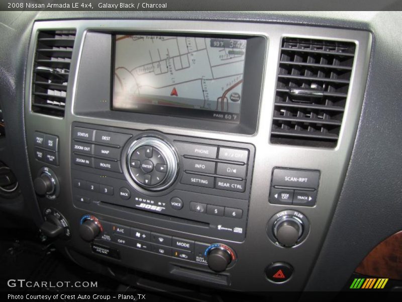 Galaxy Black / Charcoal 2008 Nissan Armada LE 4x4