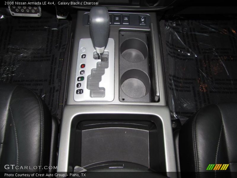 Galaxy Black / Charcoal 2008 Nissan Armada LE 4x4