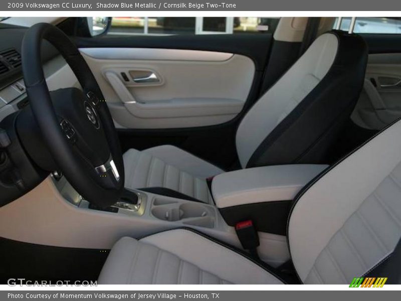 Shadow Blue Metallic / Cornsilk Beige Two-Tone 2009 Volkswagen CC Luxury