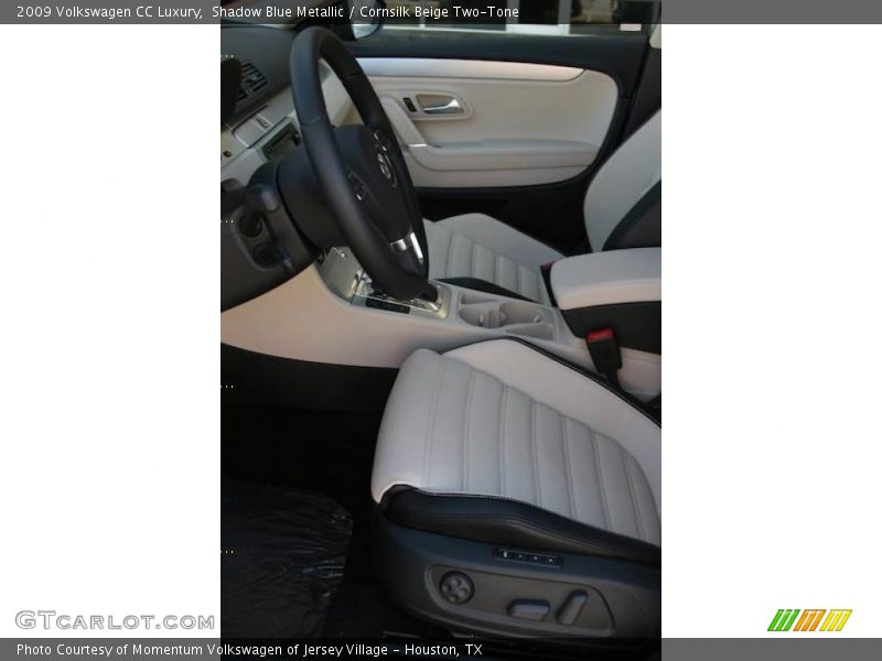 Shadow Blue Metallic / Cornsilk Beige Two-Tone 2009 Volkswagen CC Luxury