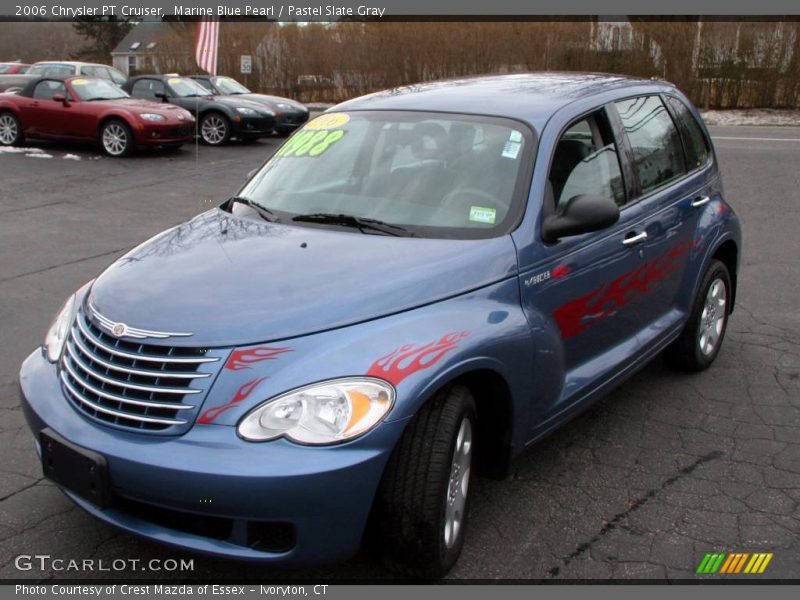 Marine Blue Pearl / Pastel Slate Gray 2006 Chrysler PT Cruiser