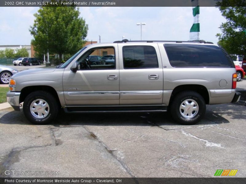 Pewter Metallic / Neutral/Shale 2002 GMC Yukon XL SLT 4x4