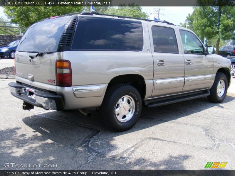 Pewter Metallic / Neutral/Shale 2002 GMC Yukon XL SLT 4x4