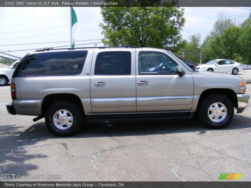 Pewter Metallic / Neutral/Shale 2002 GMC Yukon XL SLT 4x4