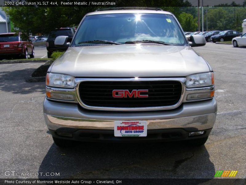 Pewter Metallic / Neutral/Shale 2002 GMC Yukon XL SLT 4x4