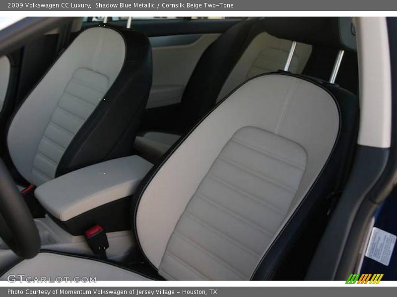 Shadow Blue Metallic / Cornsilk Beige Two-Tone 2009 Volkswagen CC Luxury
