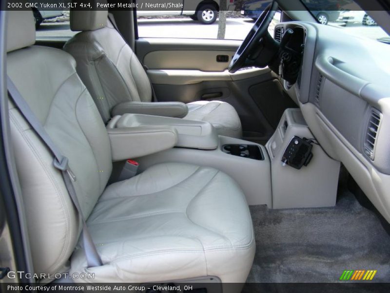 Pewter Metallic / Neutral/Shale 2002 GMC Yukon XL SLT 4x4