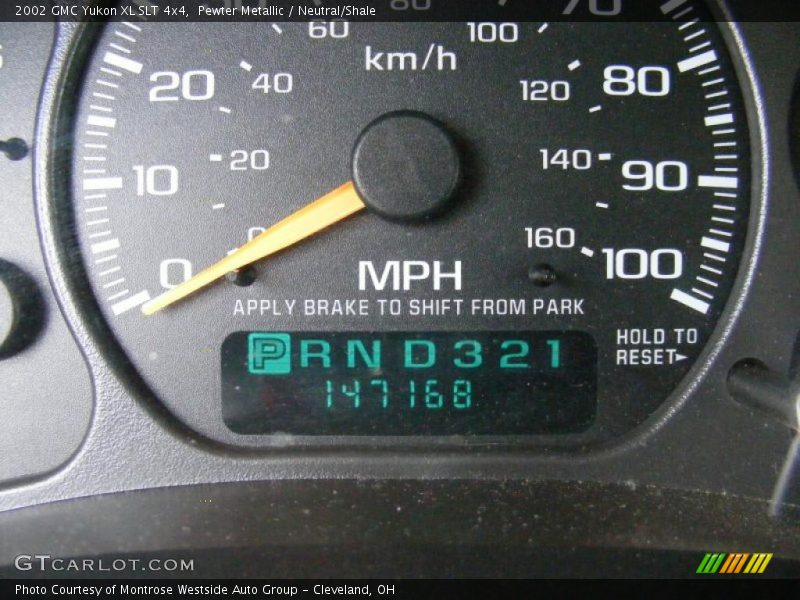 Pewter Metallic / Neutral/Shale 2002 GMC Yukon XL SLT 4x4