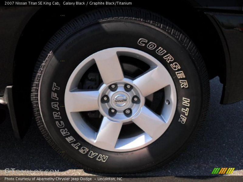 Galaxy Black / Graphite Black/Titanium 2007 Nissan Titan SE King Cab