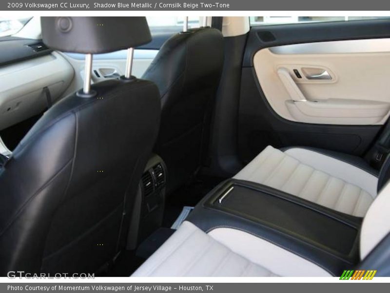 Shadow Blue Metallic / Cornsilk Beige Two-Tone 2009 Volkswagen CC Luxury