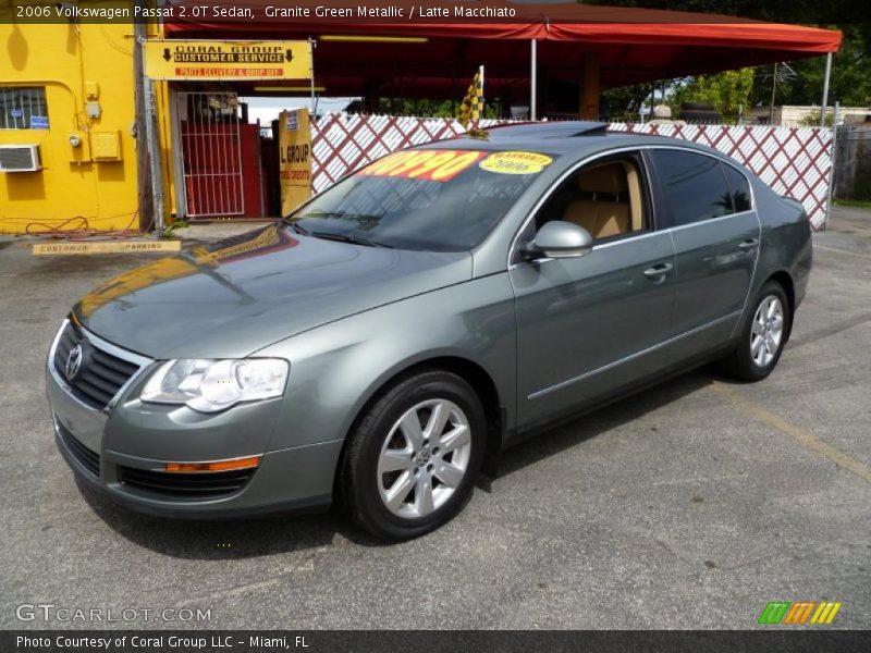 Granite Green Metallic / Latte Macchiato 2006 Volkswagen Passat 2.0T Sedan