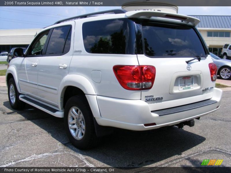 Natural White / Taupe 2006 Toyota Sequoia Limited 4WD