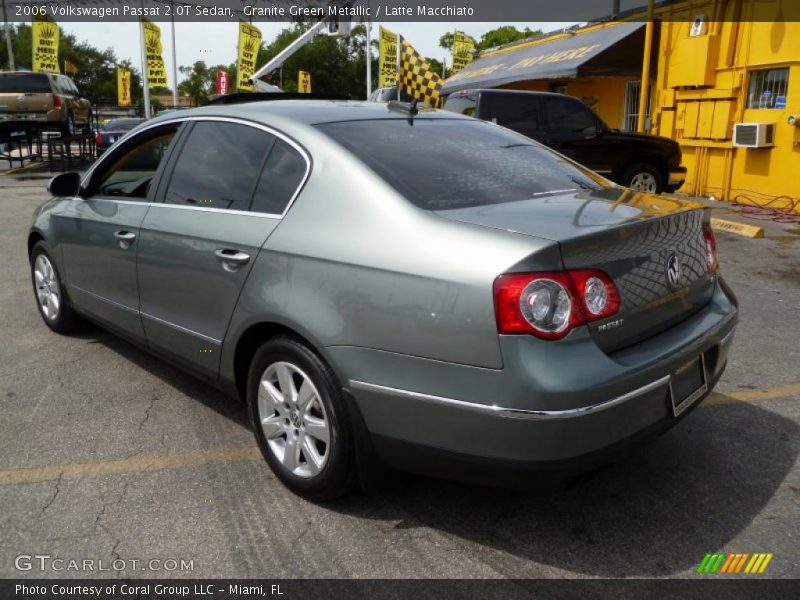 Granite Green Metallic / Latte Macchiato 2006 Volkswagen Passat 2.0T Sedan