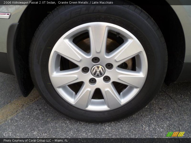 Granite Green Metallic / Latte Macchiato 2006 Volkswagen Passat 2.0T Sedan