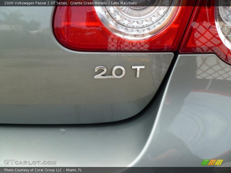 Granite Green Metallic / Latte Macchiato 2006 Volkswagen Passat 2.0T Sedan