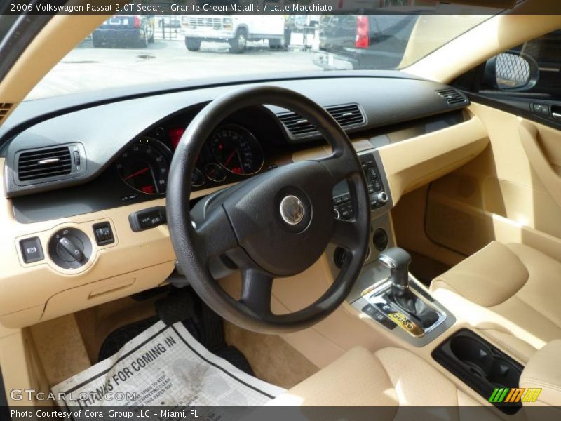 Granite Green Metallic / Latte Macchiato 2006 Volkswagen Passat 2.0T Sedan