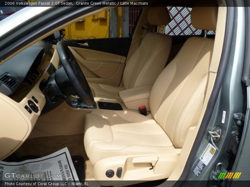 Granite Green Metallic / Latte Macchiato 2006 Volkswagen Passat 2.0T Sedan