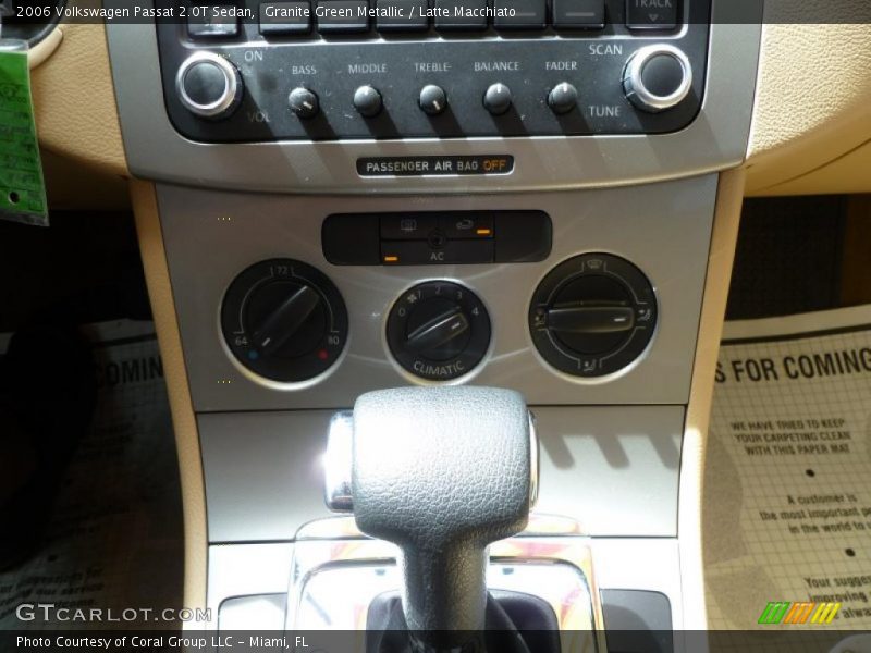 Granite Green Metallic / Latte Macchiato 2006 Volkswagen Passat 2.0T Sedan