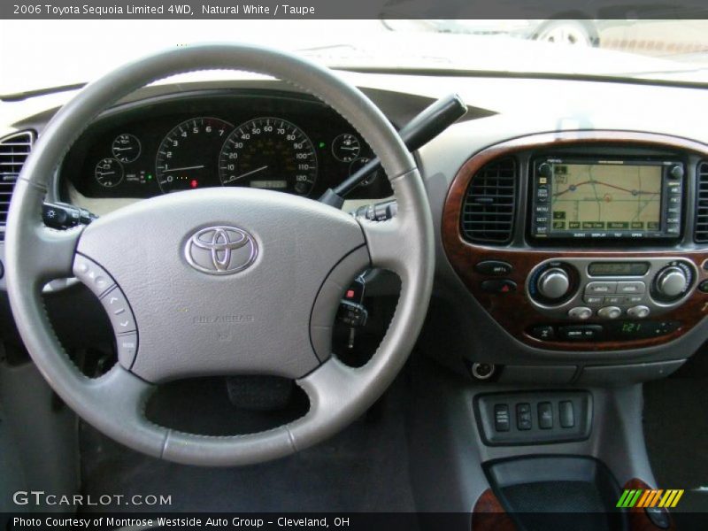 Natural White / Taupe 2006 Toyota Sequoia Limited 4WD
