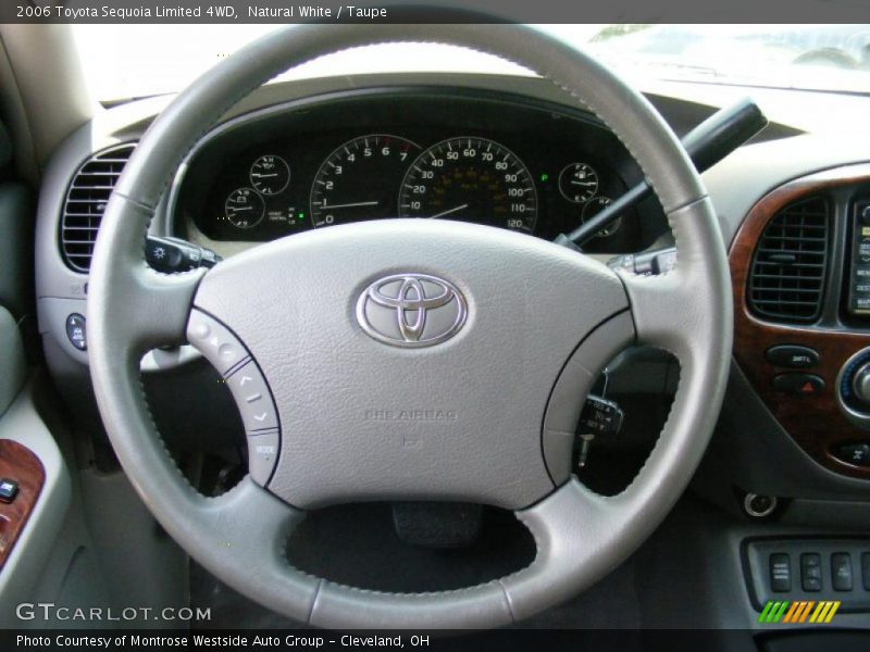 Natural White / Taupe 2006 Toyota Sequoia Limited 4WD