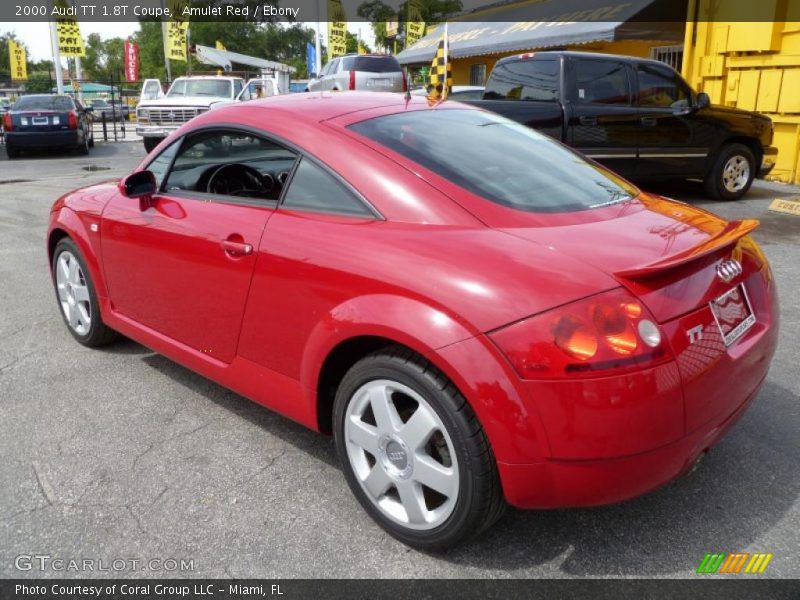 Amulet Red / Ebony 2000 Audi TT 1.8T Coupe