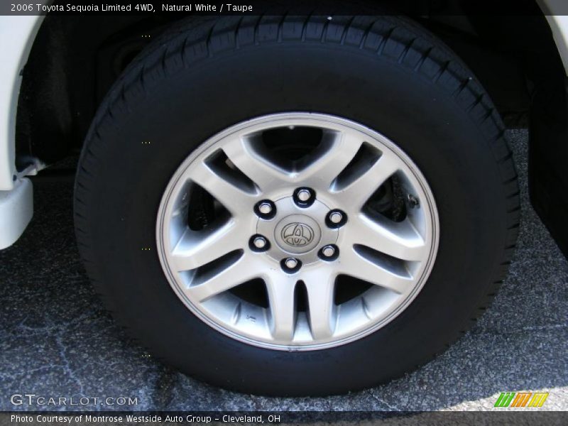 Natural White / Taupe 2006 Toyota Sequoia Limited 4WD
