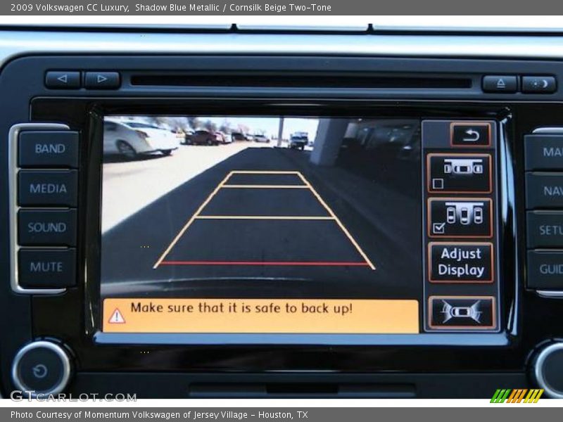 Shadow Blue Metallic / Cornsilk Beige Two-Tone 2009 Volkswagen CC Luxury